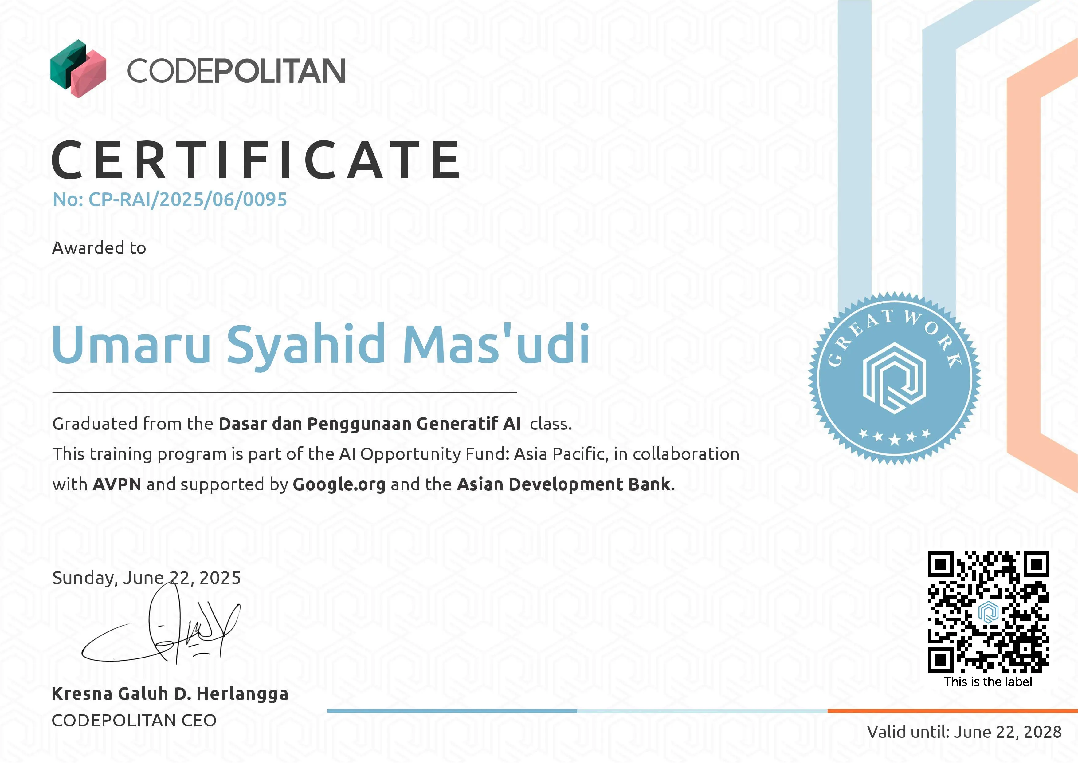 Dasar dan Penggunaan Generative AI